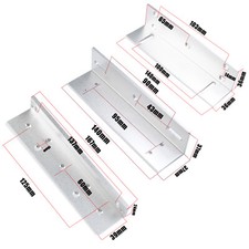 ZL Bracket For for Electric Magnetic security Lock Inward Door 180KG 350Lbs New