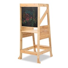 Torre di apprendimento bambini Montessori sedia per bambini Learning Tower sgabello a pedale legno seggiolone