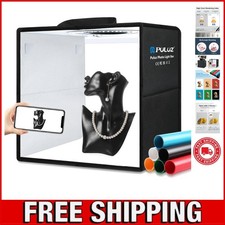 Light Box Photography, 12"x12" Professional Dimmable Shooting Tent Kit with C...