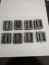 Lot Of 8 Lead Scuba Diving Weights 21 lbs Total
