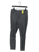 Noisy May Women's Jeans W 34 in Black Cotton