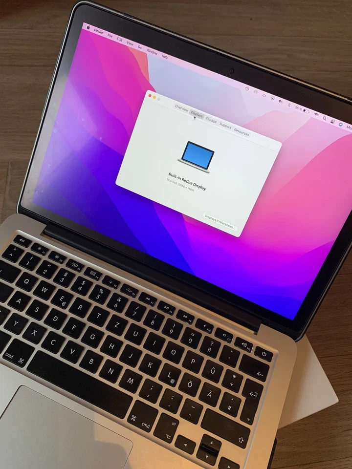 Apple MacBook Pro 13" Retina 2015 ⭐ 8GB RAM 128GB SSD i5 2,7GHz ⭐ macOS Monterey - Bild 3 von 4