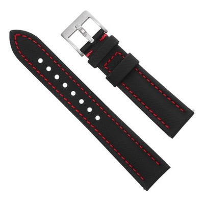Ersatzarmband Für Smartwatch Schwarzes Nylonband Ersatzteile Uhrenarmbänder