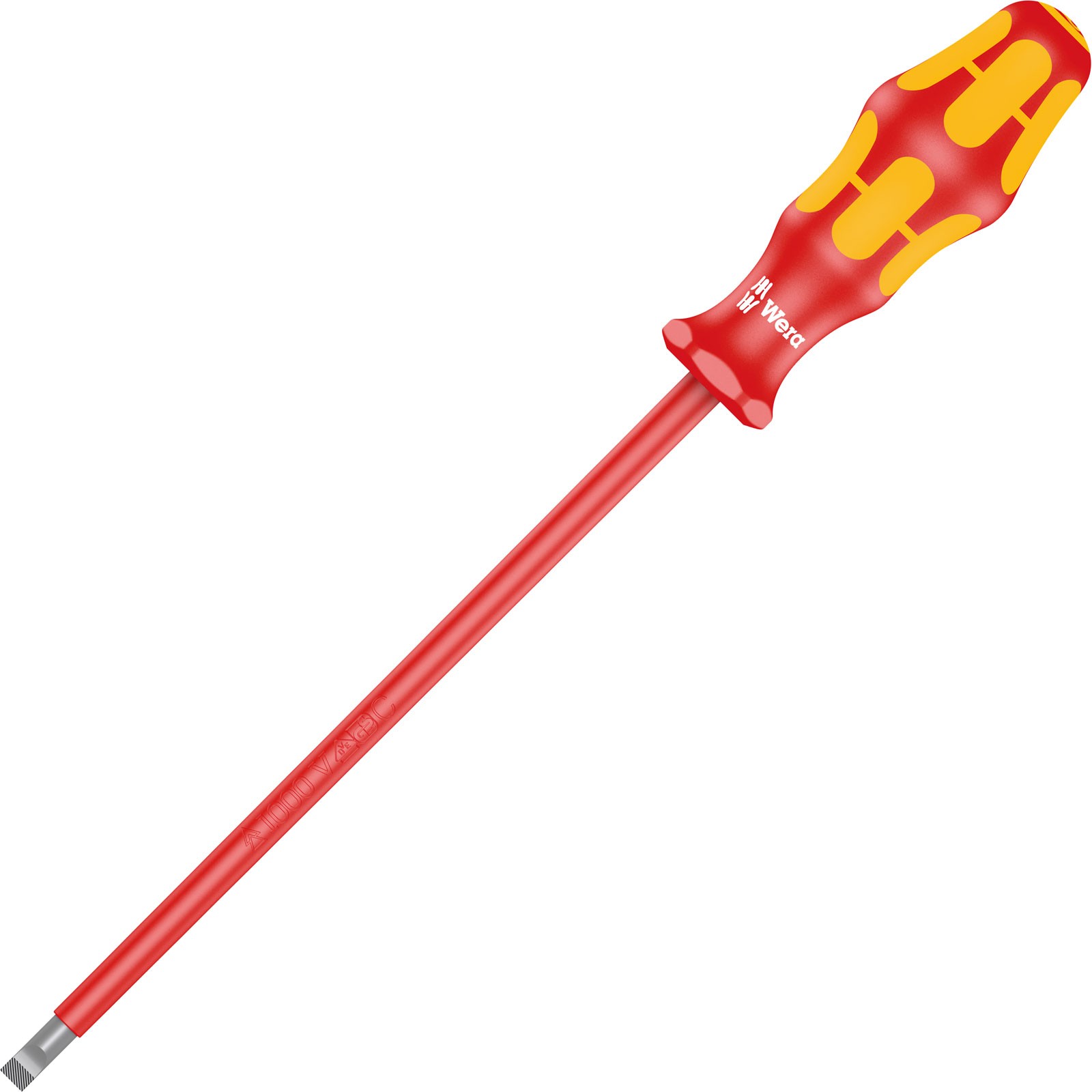 Wera 160 i Kraftform Plus VDE Screwdriver Slotted 6.5 x 200mm