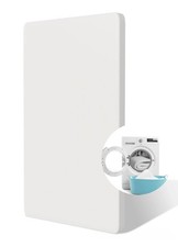 Crib Mattress Topper, 100 Machine Washable Breathable Silicone Foam T...