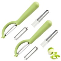 2 StüCk P-SparschäLer Tupperware Ersatzklingen Edelstahl SchäLer