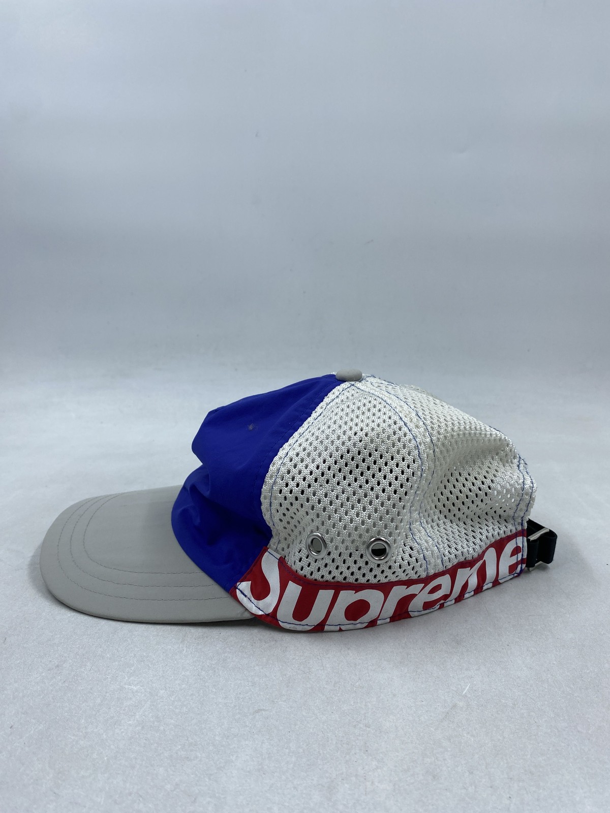 Supreme Multicolor Mesh Strapback Cap - image 4