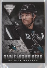 2013-14 Panini Titanium Game-Worn Gear 18/25 Patrick Marleau #GG-PM Patch 0c3