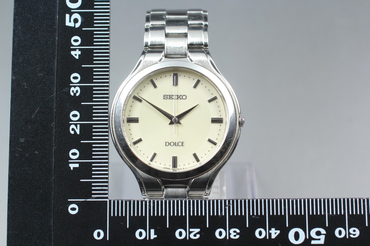 2006 N MINT Seiko Dolce 8J41-0A10 SACM107 HAQ Quartz Womens Watch