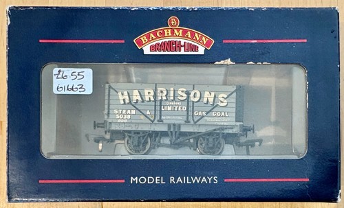 Bachmann OO 37-084 7 Plank Fixed End Door Wagon Harrisons Limited 5039 | Zustand: Used