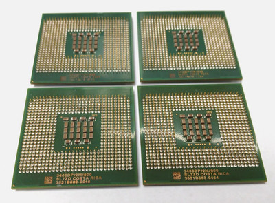 INTEL XEON PROCESSOR SL7ZD COSTA RICA 3.4 GHZ 2MB SOCKET 604 SYSTEMS  LOT OF 4