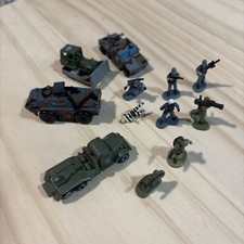 Vintage Galoob Micro Machines Military Lot 12 Vehicles Soldiers Figures LGTI