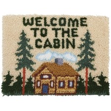 Herrschners  Welcome to the Cabin Latch Hook ...