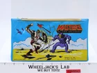 Pencil Bag He-Man Masters of the Universe MOTU 1983 Mattel Vintage