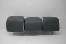 2010 LINCOLN MKZ REAR HEADREST SET OF 3 LEATHER GRAY 