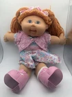 VTG 2004 Cabbage Patch Kids Doll PA-6 Play Along Red Yarn Hair HAZEL Blue Eyes