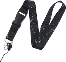 Keychain Lanyard for Keys for Men Detachable Premium Soft Fabric Neck Lanyard wi