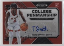 2023 Prizm Draft Picks College Penmanship Red 18/149 Terquavion Smith Auto 0z0v