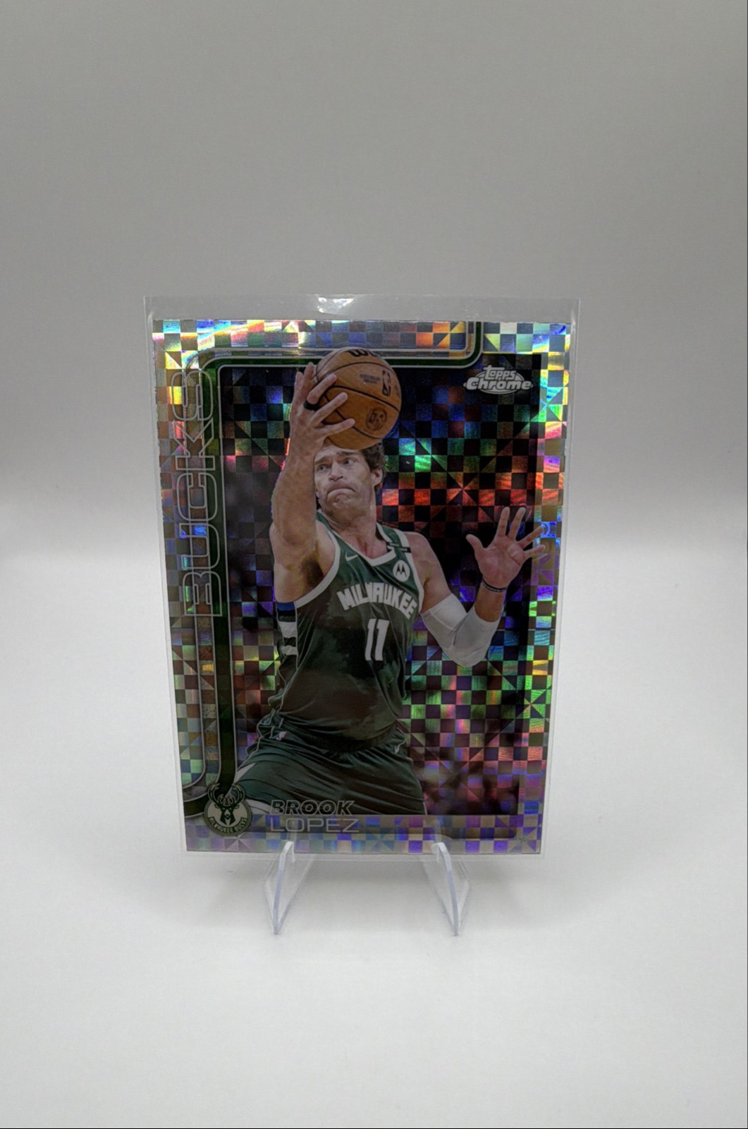 2025-26 Topps Chrome - Brook Lopez #159 X-Fractor