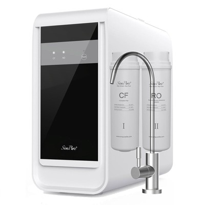 SimPure 600GPD 7 Stage RO Reverse Osmosis Tankless Water Filter System Purifier