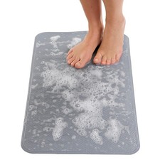 Non Slip Bath Mat for Tub and Shower Floors   Anti Slip Shower Mat with Secur...