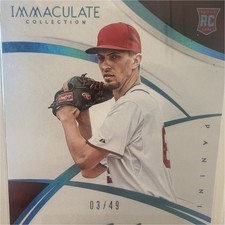 Panini Immaculate 2015 A.J. Cole Rookie Autograph Blue Washington #149/49