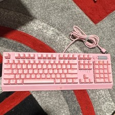 Razer Pink Wired USB Illuminated Gaming Keybo...