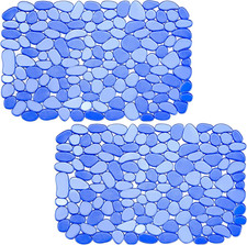 Sink Mat Pebble Sink Protectors for Kitchen Sink, PVC Eco-Friendly Adjustable St