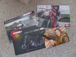 CCM Motorcycle Sales Brochures Qty 4