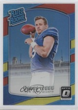 2017 Donruss Optic Rated Rookie Red & Yellow Prizm Davis Webb #198 tx8