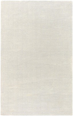 Carpet Ivory 2 x 3 Hand Made Contemporary Wool Casual Area Rug - Approx 2' x 3'