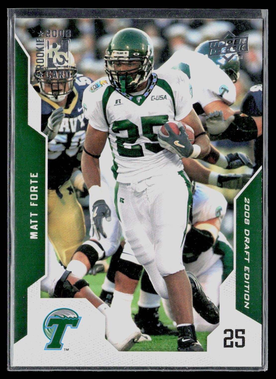 Matt Forte Upper Deck Draft Edition #73 Green