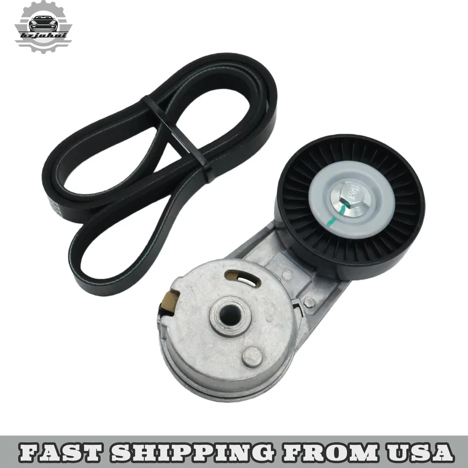 Serpentine Belt Tensioner Assembly Fit Chevy Cobalt Equinox GMC Terrain Buick L4 - Image 4 of 4
