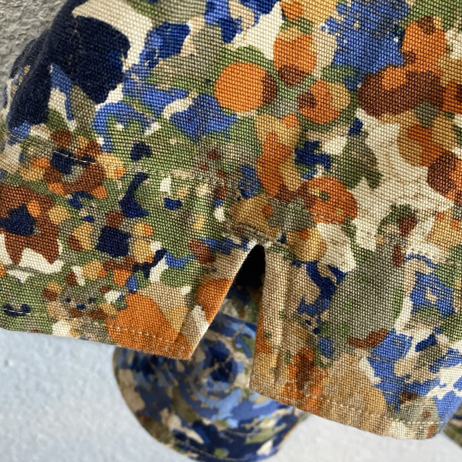 Christopher & Banks Button Front Multi Colored Fl… - image 3