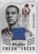 2014-15 Panini Excalibur Fresh Faces Die-Cut Jerseys Mitch McGary #17 0nm7
