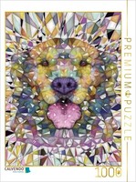 Calvendo Puzzle Rainbow Dog | 1000 Pieces, Finished Size 25.2 × 18.9 In (64 × 48
