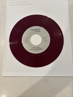 Dion & the Belmonts Teen Angel I Wonder Why Laurie Records 3013 7''