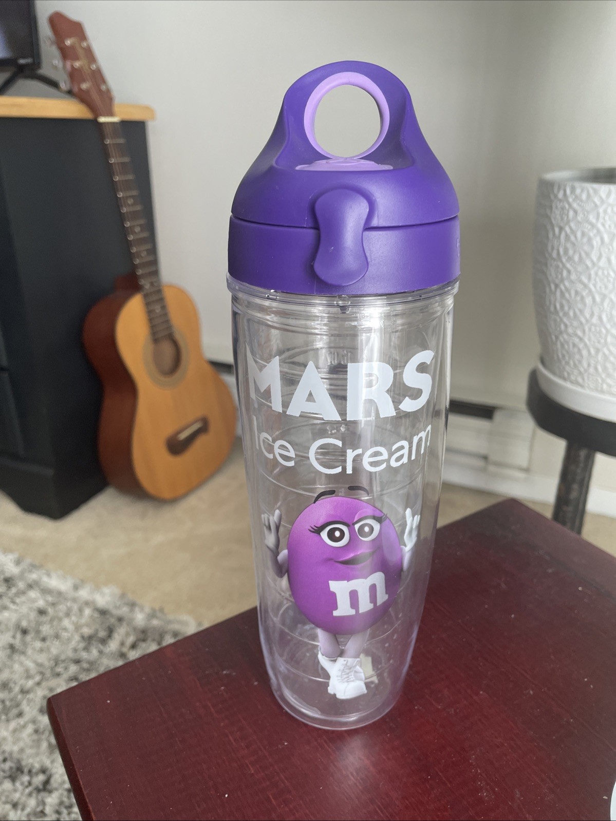 Pop Top Lid Purple M & M Mars Ice Cream New
