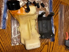 HUSQVARNA 224L 224 L GAS FUEL TANK  GUARD BOLTS MOUNTS CAP OEM FREE SHIP