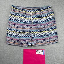 Vineyard Vines Swim Trunks Mens XL Tribal Striped Lined Bathing Suit Mens