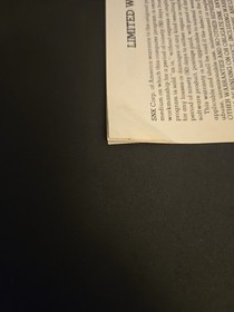 Nintendo NES Instruction Manual P.O.W. Prisoners of War