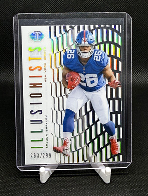 Panini 2018 Illusions Saquon Barkley Illusionists ILL-SB Gold RC /299