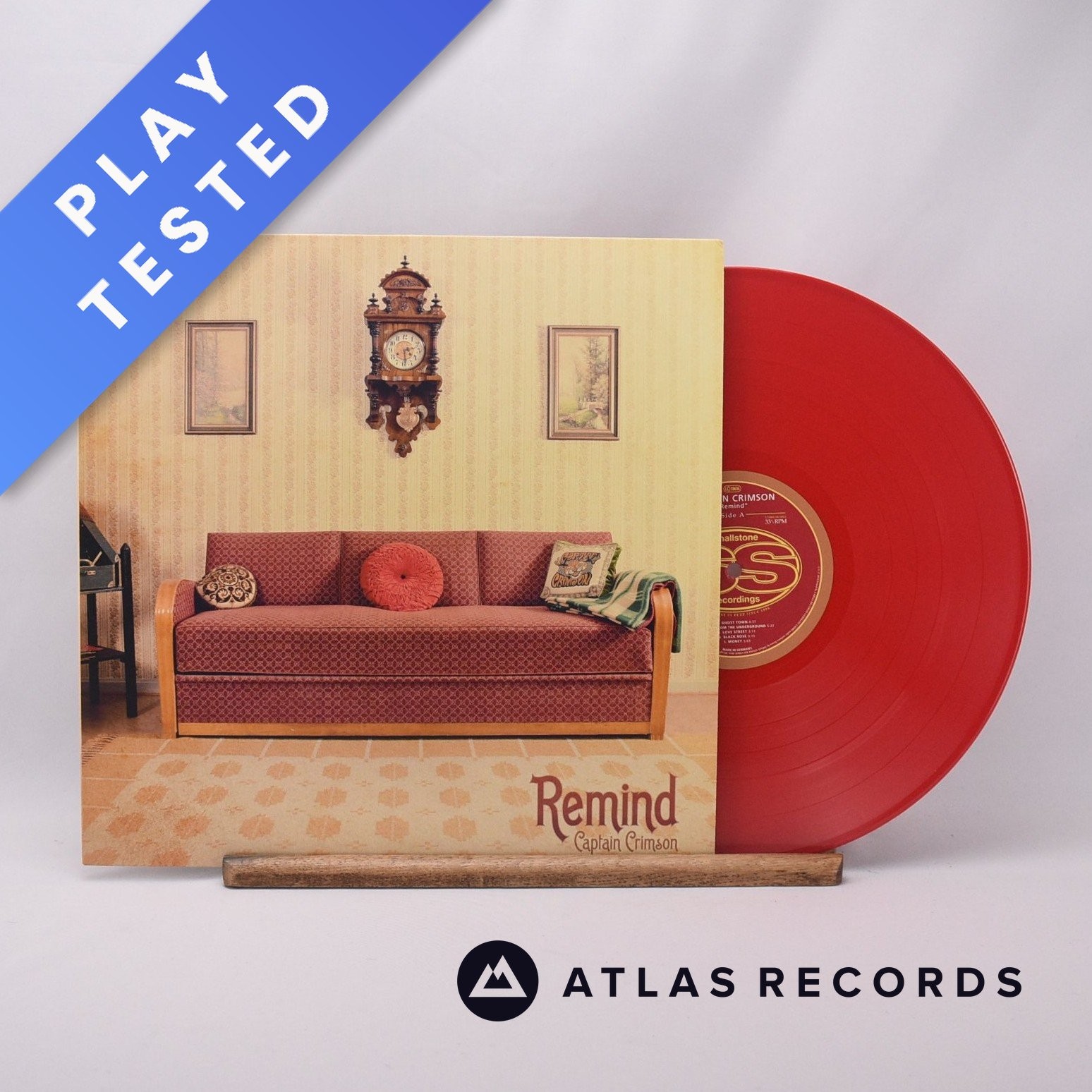 Captain Crimson Remind 180G Red Limited Edition LP Album Vinyl Record - EX/NM