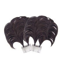 Short Wired Updo Messy Bun Volumizing Hair Extension Set Short Handmade Vegan
