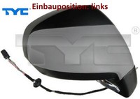 TYC 326-0106 AußEnspiegel Links Spiegel AußEn FüR Peugeot