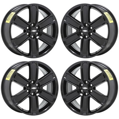 20'' Chevrolet Blazer Gloss Black wheels rims Factory set 4800 5794 EXCHANGE