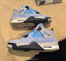 Jordan Air Jordan 4 Retro University Blue Men...