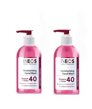 X2 Ineos Rhubarb & Tonka 40 Hand Wash 500ml Strengthens + Protects Skin  9.99 per litre