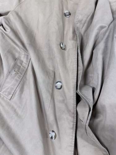 Vintage Burberry Commuter II Trench OverCoat Herren Lg/XL hellbraun kariert Liner 60er - Bild 14 von 24