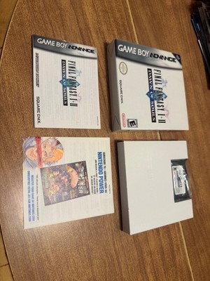 Final Fantasy I & II: Dawn of Souls (Nintendo Game Boy Advance) CIB video game
